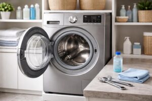 découvrez nos conseils d'entretien pour éviter que votre machine à laver ne fasse un bruit de marteau piqueur et profitez d'un lavage silencieux et efficace.
