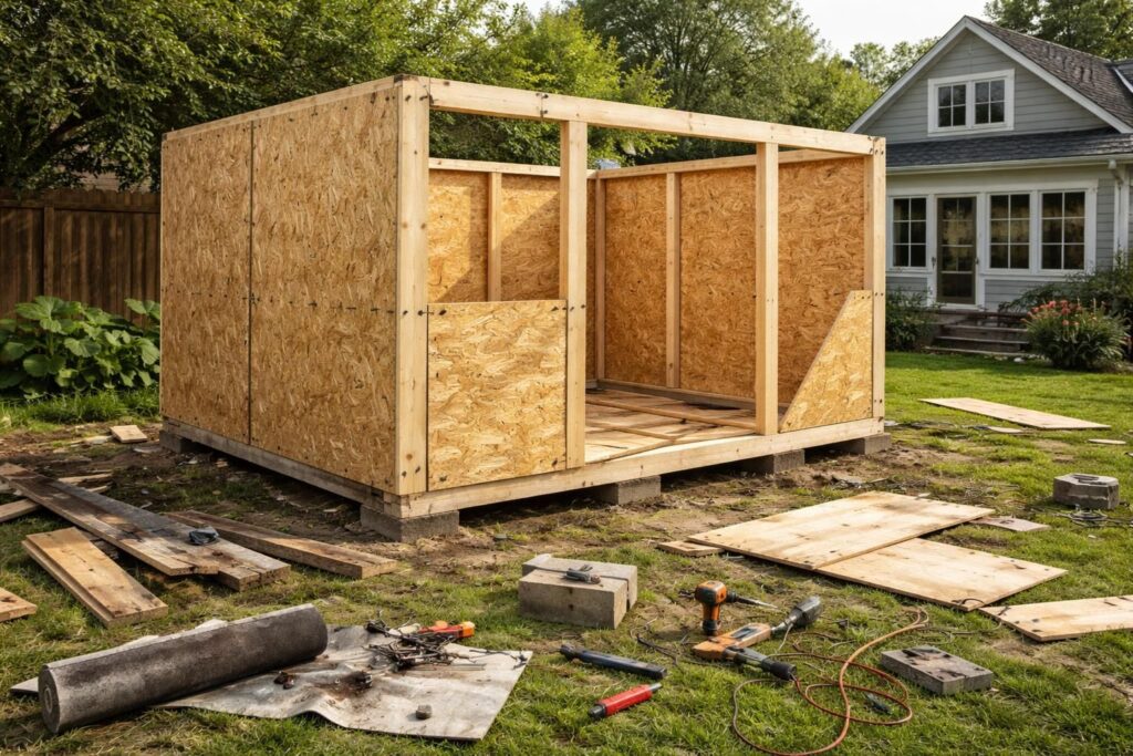 découvrez les erreurs courantes à éviter lors de la construction d'une structure démontable sans permis pour garantir un projet réussi et conforme.