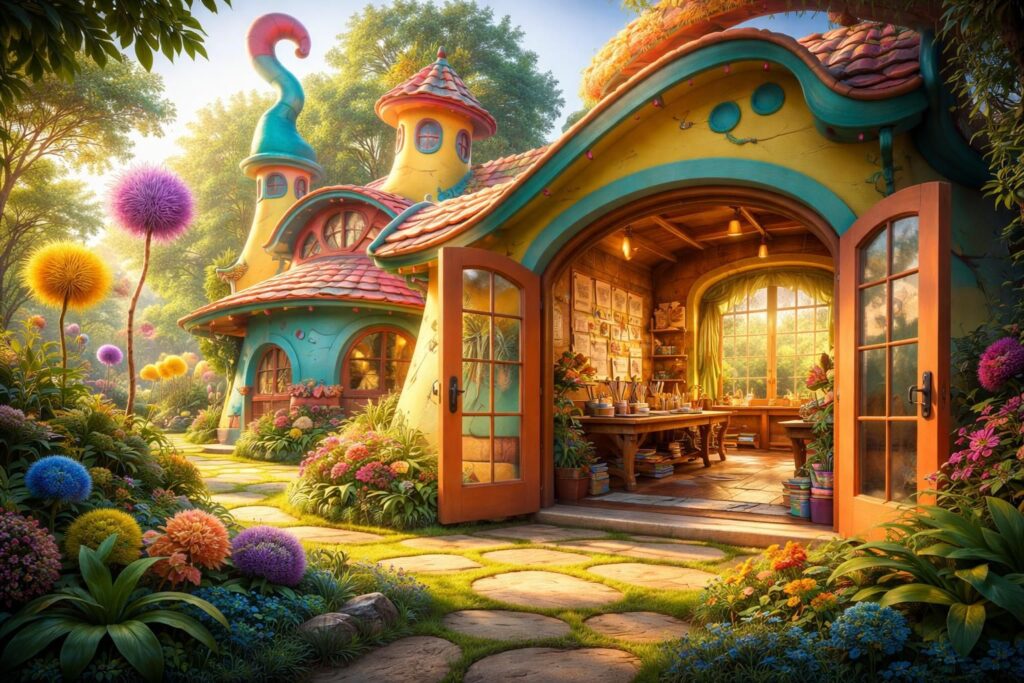 découvrez les secrets fascinants de création dévoilés par la maison de dr seuss house, un lieu unique où l'imagination prend vie.