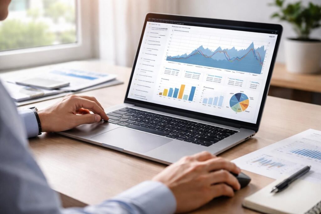 calculez facilement la rentabilité de votre investissement sur pc portable grâce à notre modèle prêt à l'emploi, simple et rapide.