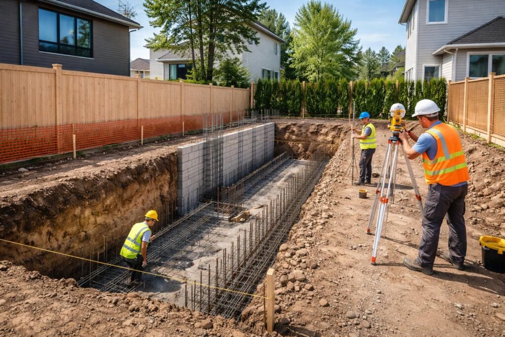 découvrez les meilleures pratiques pour construire des fondations en limite de propriété en respectant les normes et en assurant la durabilité de votre construction.