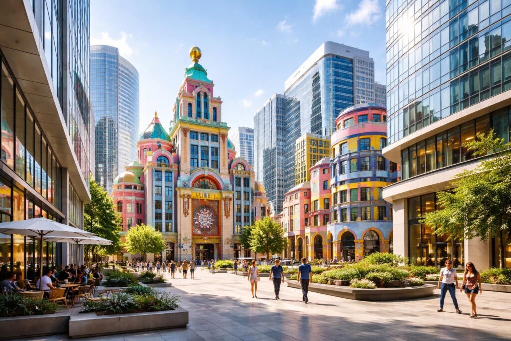 découvrez comment l'architecture postmoderniste influence et transforme l'esthétique contemporaine, en mêlant innovation, diversité et références culturelles dans les créations architecturales modernes.