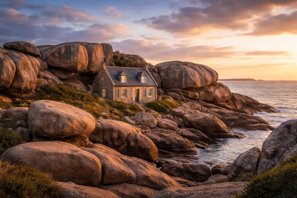 découvrez pourquoi la maison entre les rochers à ploumanac'h est un site incontournable lors de votre visite en bretagne, alliant charme naturel, architecture unique et paysages spectaculaires.