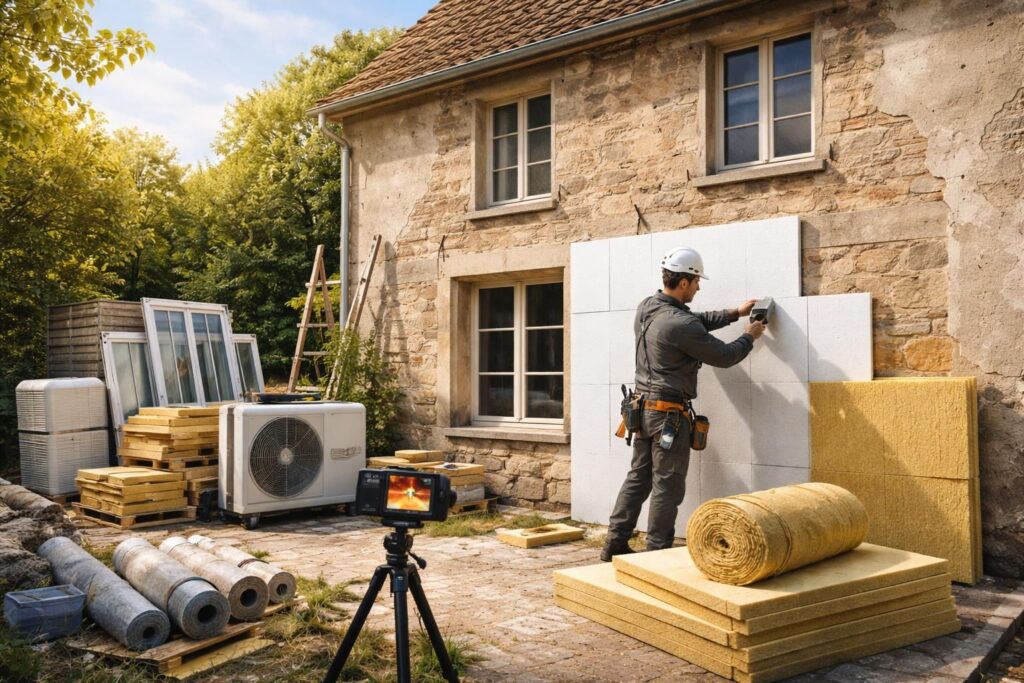 découvrez les travaux essentiels pour améliorer un dpe de classe f et transformer votre logement en un espace confortable et économe en énergie, afin de sortir de l'état de passoire thermique.