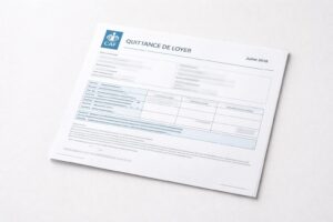 modèle gratuit de quittance de loyer caf pour le mois de juillet 2018, à télécharger et personnaliser facilement.